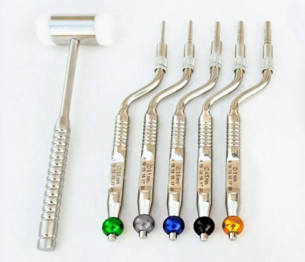 Crestal Osteotomes Internal Sinus Lifting Set