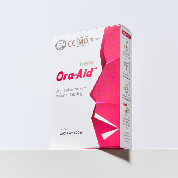 Ora-Aid Attachable Intraoral Wound Dressing 15x25mm- 20 per Box - Image 3