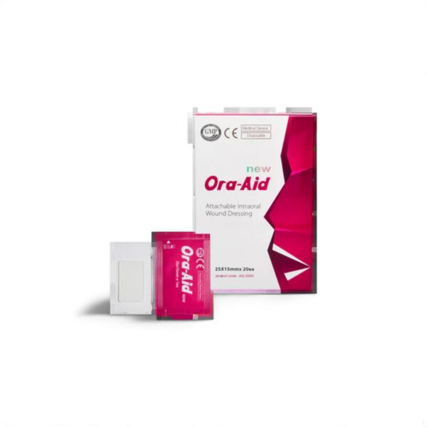 Ora-Aid Attachable Intraoral Wound Dressing 15x25mm- 20 per Box - Image 2