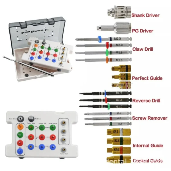 Universal Dental Implant Broken Screw Remover Kit - Image 4